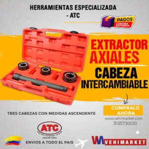 Extractor Axiales Cabeza Intercambiable Atc
