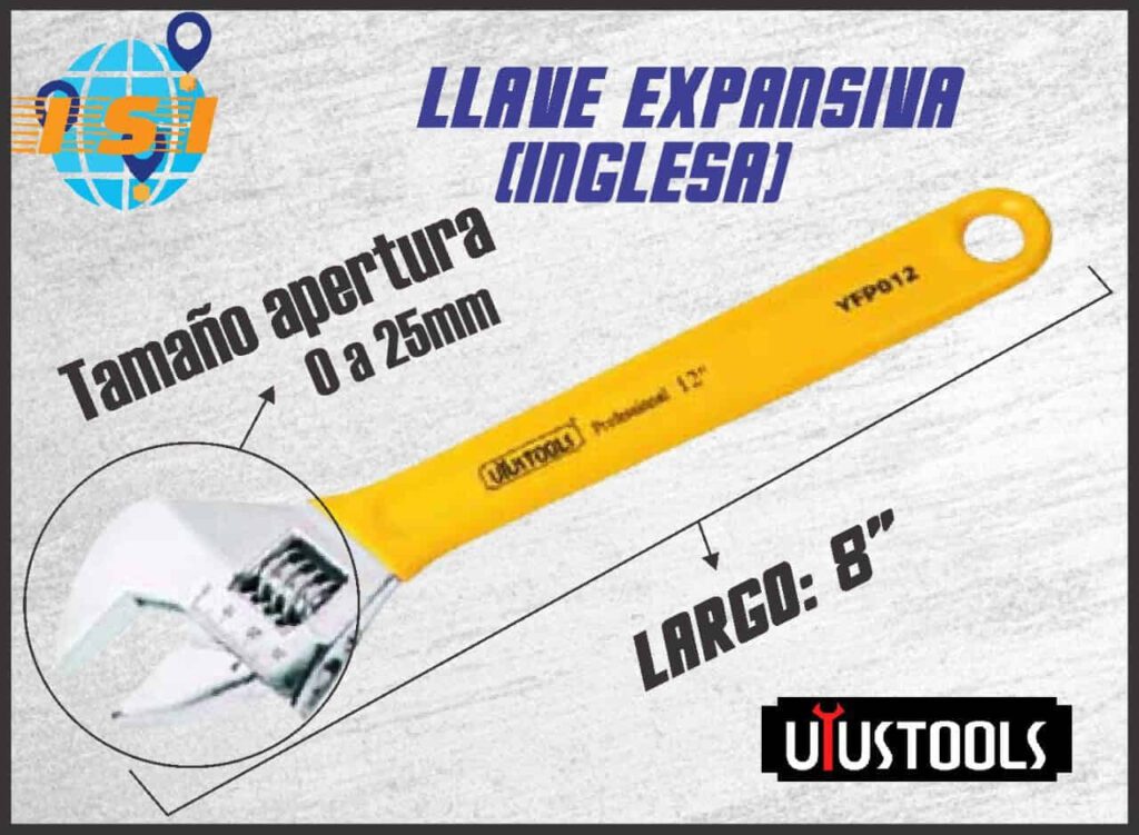 Llave Expansiva 8" x0161
