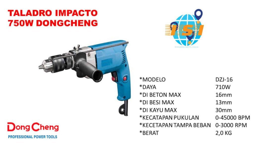 Taladro Impacto 750W-Djz-16 X0153 - Imagen 2