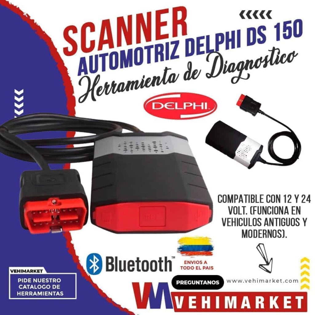 Scanner Automotriz Delphi DS 150