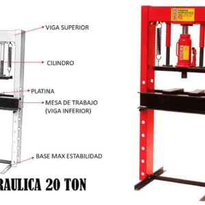 Prensa Hidraulica 20 Ton X0034