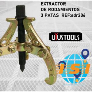 Extractor De Rodamientos 3 Patas sdr206 X0156