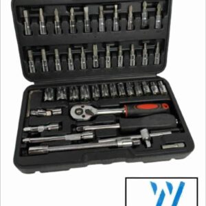 Juego de copas 46 pc cuadrante de 1/2