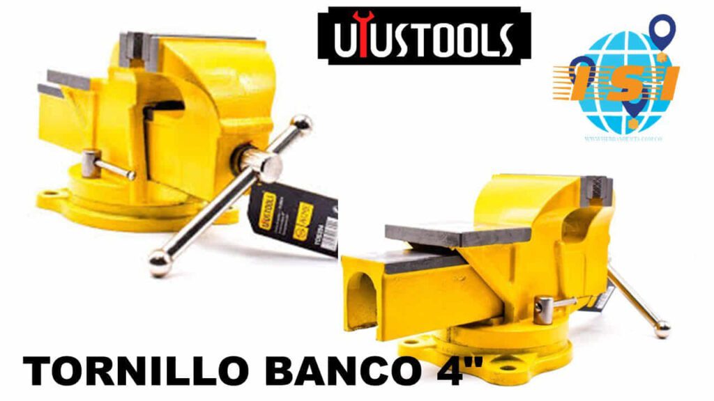 Prensa o Tornillo Banco 4" Uyustools X0204 - Imagen 2