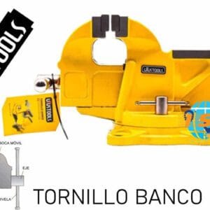 Prensa o Tornillo Banco 4" Uyustools X0204