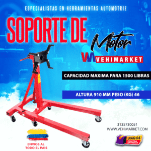 Soporte Motor 1500lb Big Red
