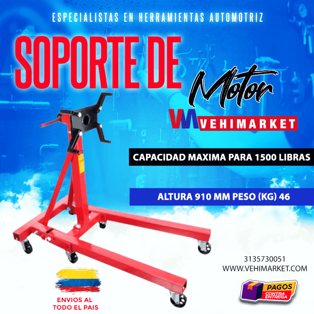 Soporte Motor 1500lb Big Red