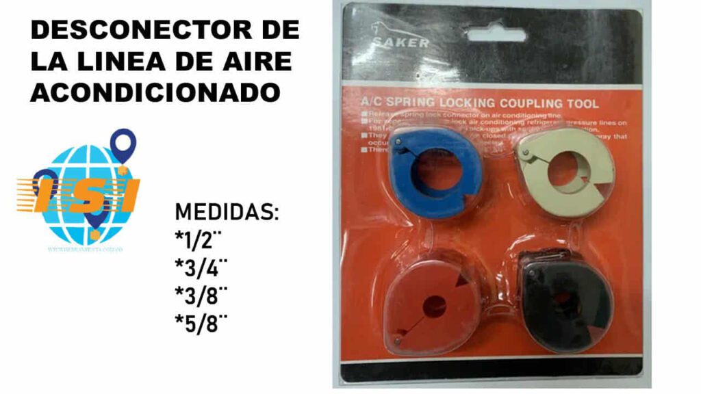 Juego Desconector De La Línea De Aire Acondicionado - Imagen 2