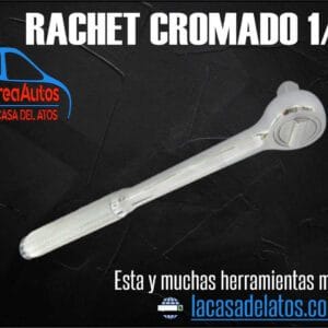 RACHET 1/2 CROMADO LISO