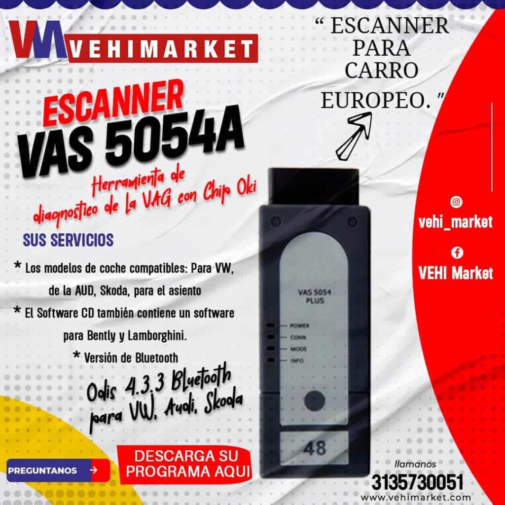 Escaner Automotriz Audi Bmw Skoda Vas5054a Europeo