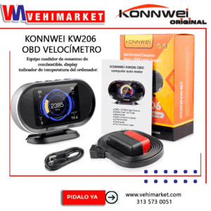 Konnwei KW206   OBD Velocímetro
