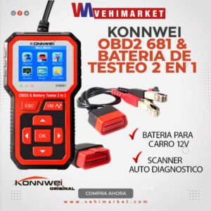ESCANNER KONNWEI KW681  2 EN 1
