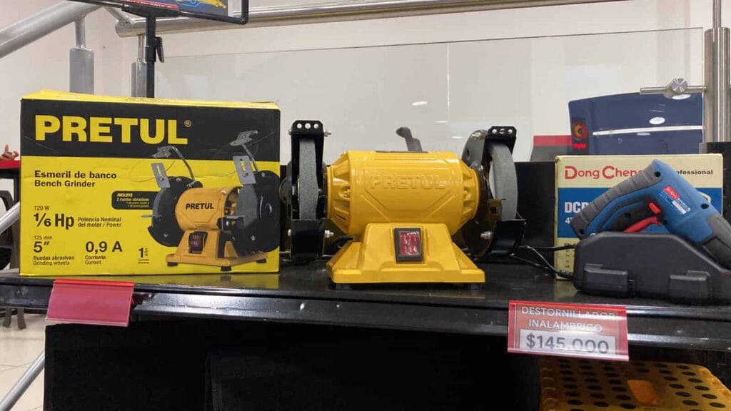 Esmeril De Banco De 5 Pulgadas 1/6 Hp - Imagen 2