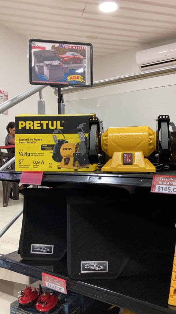 Esmeril De Banco De 5 Pulgadas 1/6 Hp - Imagen 4