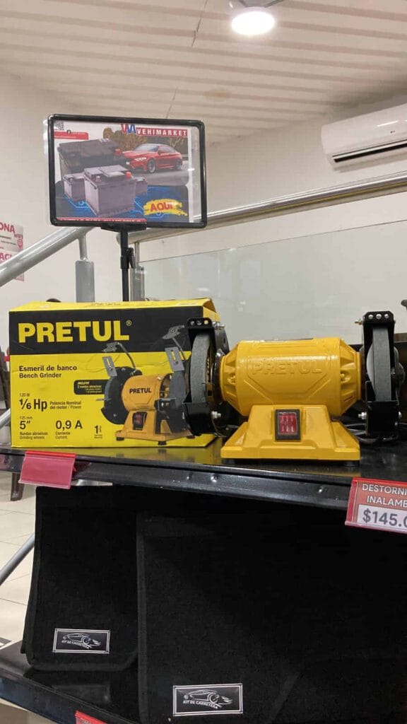 Esmeril De Banco De 5 Pulgadas 1/6 Hp - Imagen 5