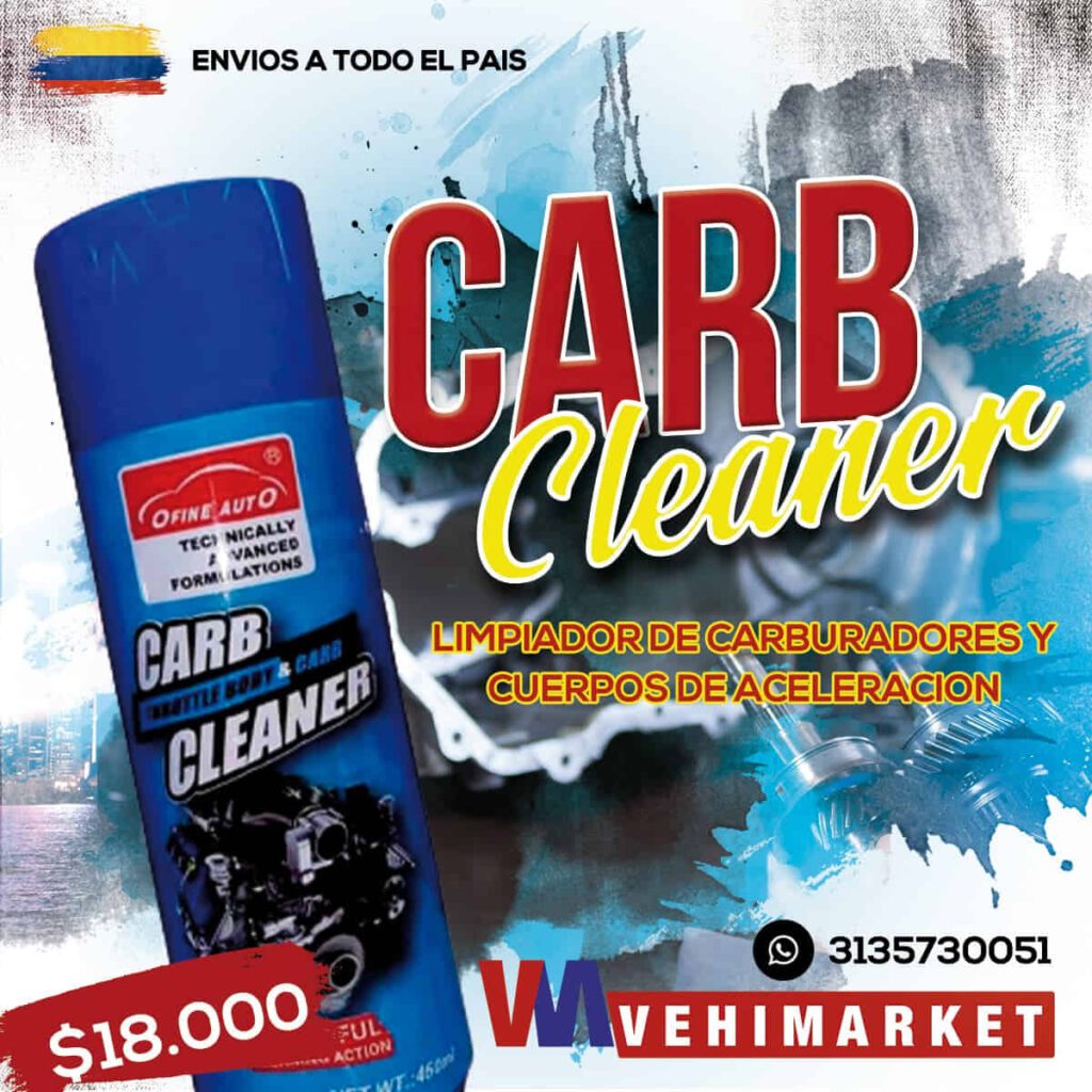 Limpiador De Carburadores Y Cuerpos De Aceleracion