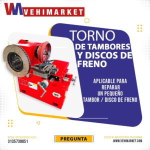 Torno De Tambores Y Discos de Freno