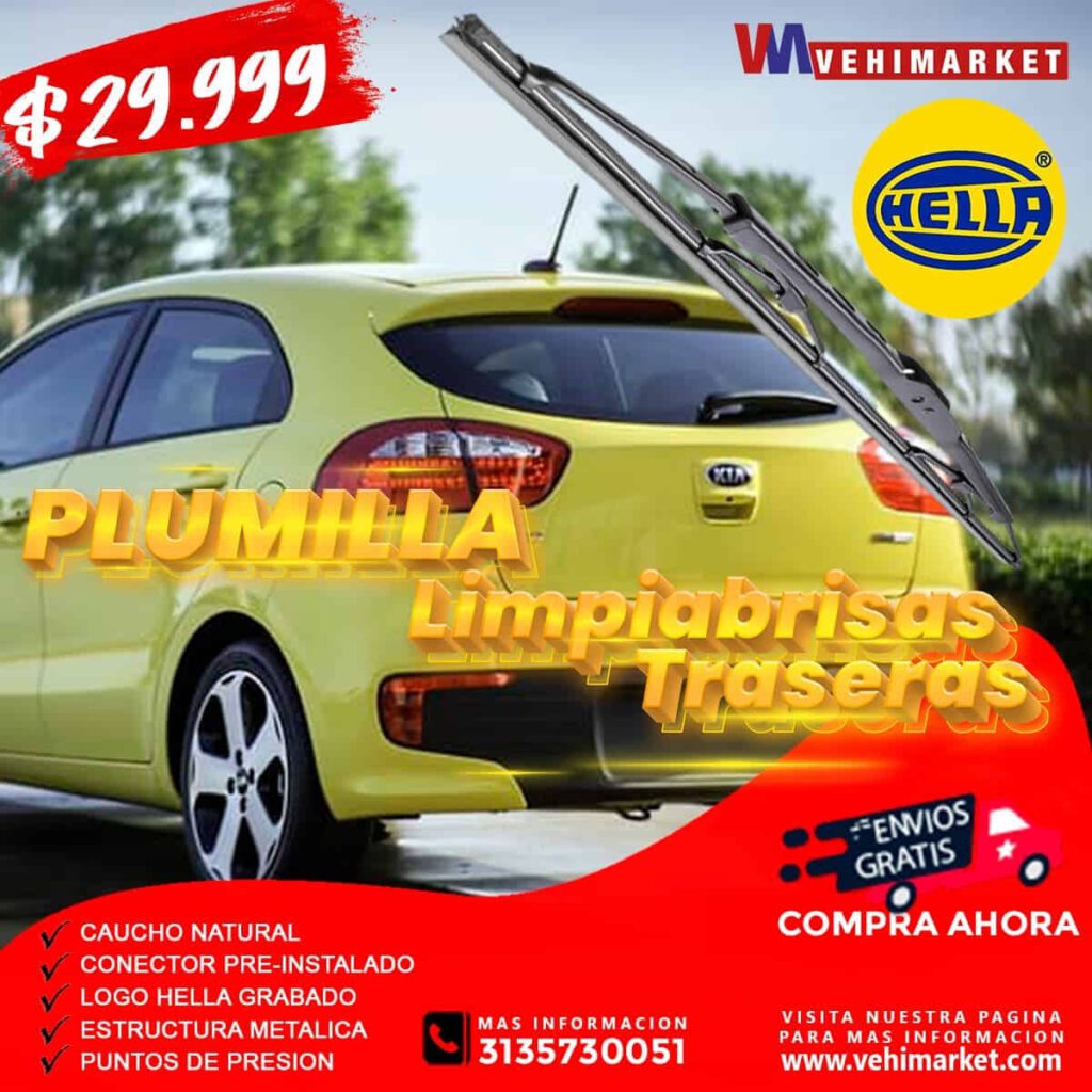 Plumillas Limpiabrisas Traseras – Hella