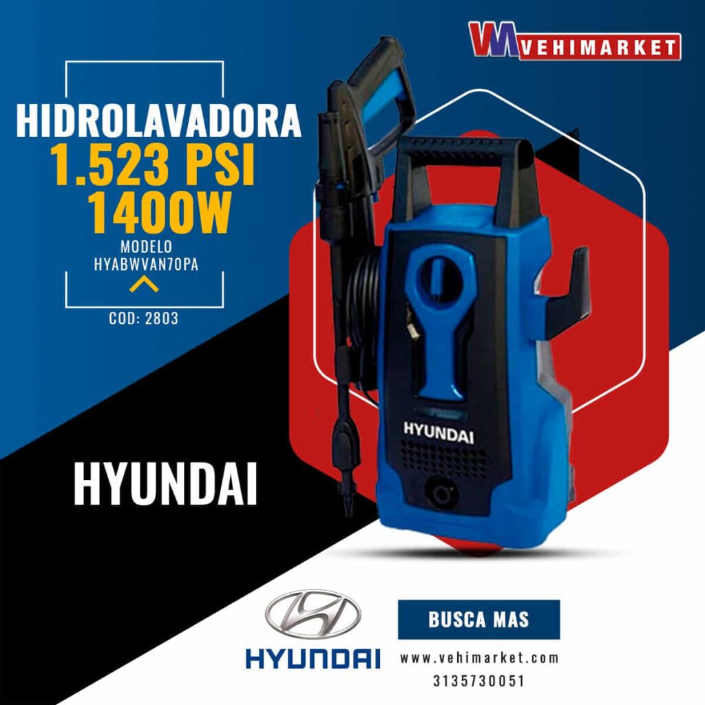 Hidrolavadora 1.523 Psi – Hyundai