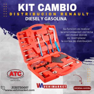Kit Cambio Distribucion Renault Atc