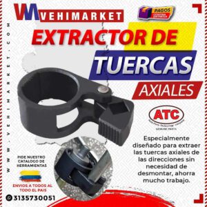 Extractor De Tuercas De Axiales - Atc