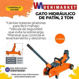 Gato Hidraulico De Patin / Truper