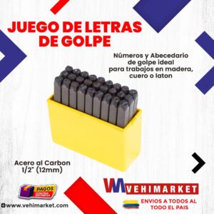 Juego De Letras De Golpe Abecedario