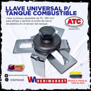 Llave Universal P/Tanque Combustible 75-160mm