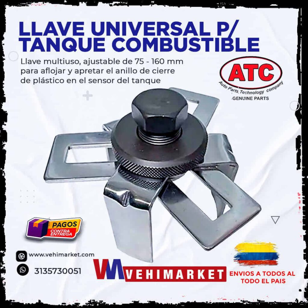Llave Universal P/Tanque Combustible 75-160mm