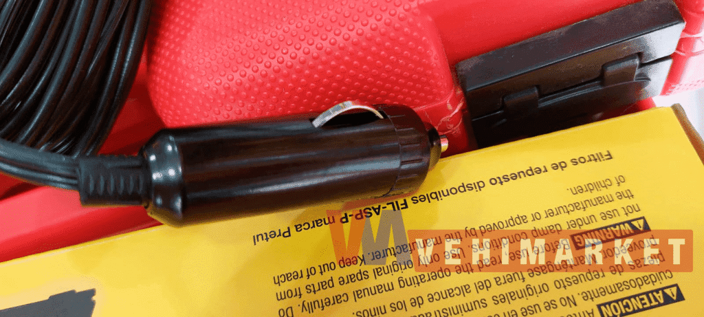 Aspiradora Para Auto Portatil de 12V - Pretu