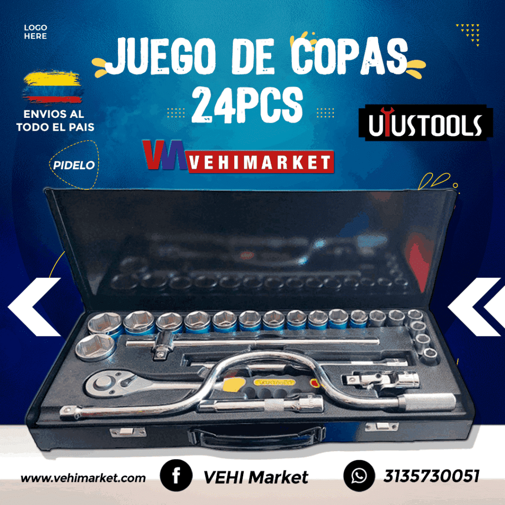 Juego de Copas De 24 Piezas - Uyustools