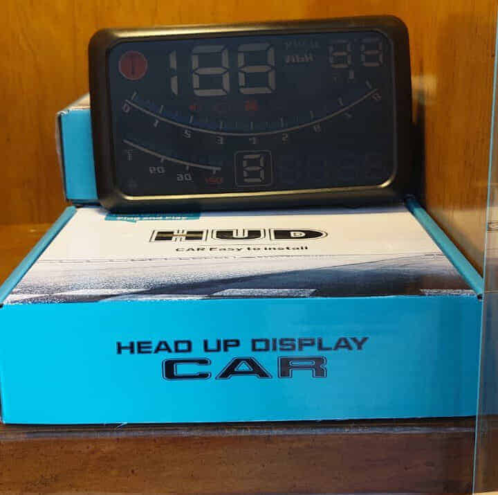 Monitor Hud Obd2 Digital Visualización