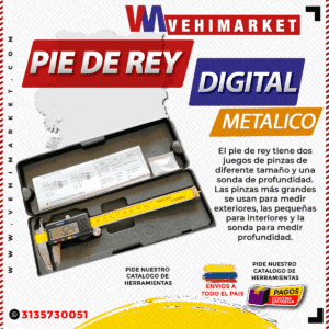 Pie De Rey Digital Metalico Taltools