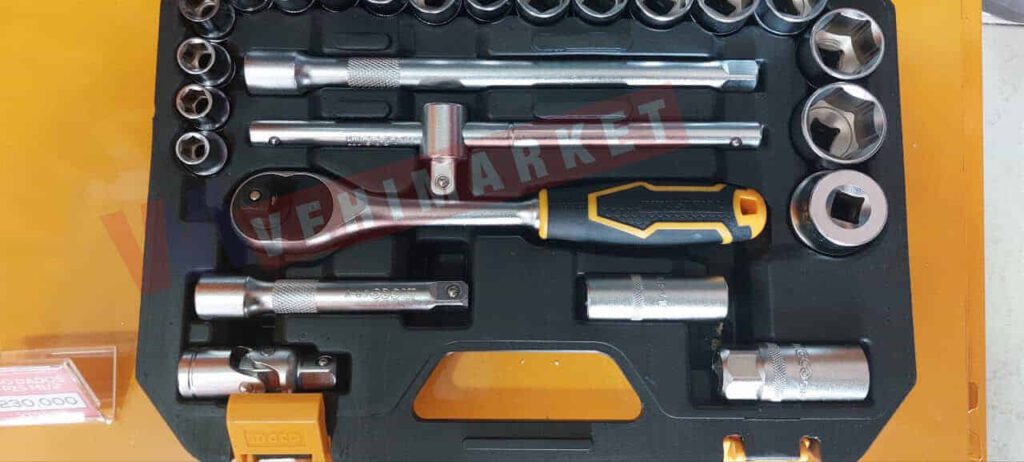 Juego de Dados 25 PZS M1/2 Ingco