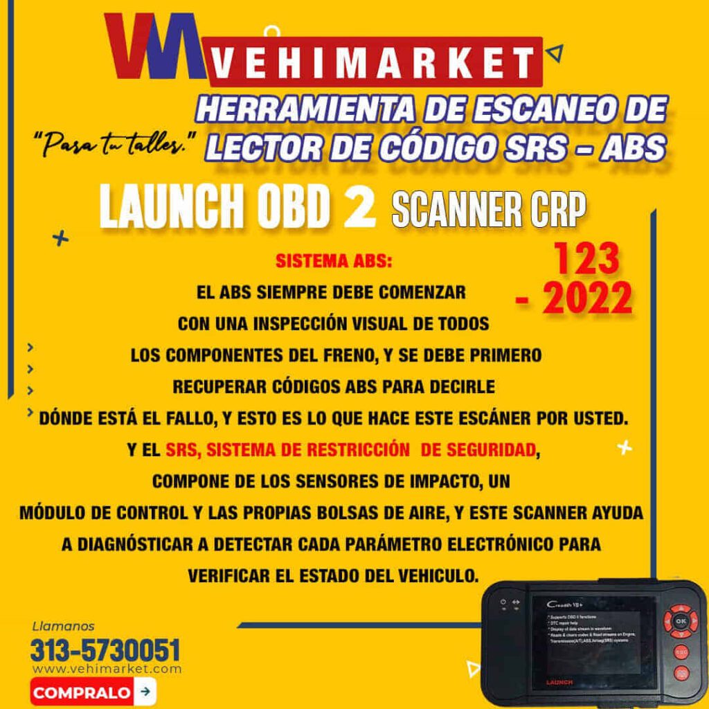 Herramienta de escaneo de lector de código SRS - ABS Launch