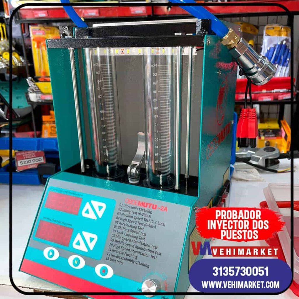 Probador Inyectores 2 Puestos ObdeMoto