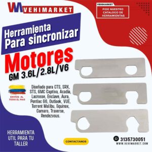Herramienta Sincronizacion Motores Gm 3.6L 2.8L V6
