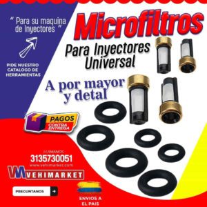 Microfiltros Para Inyectores Universales