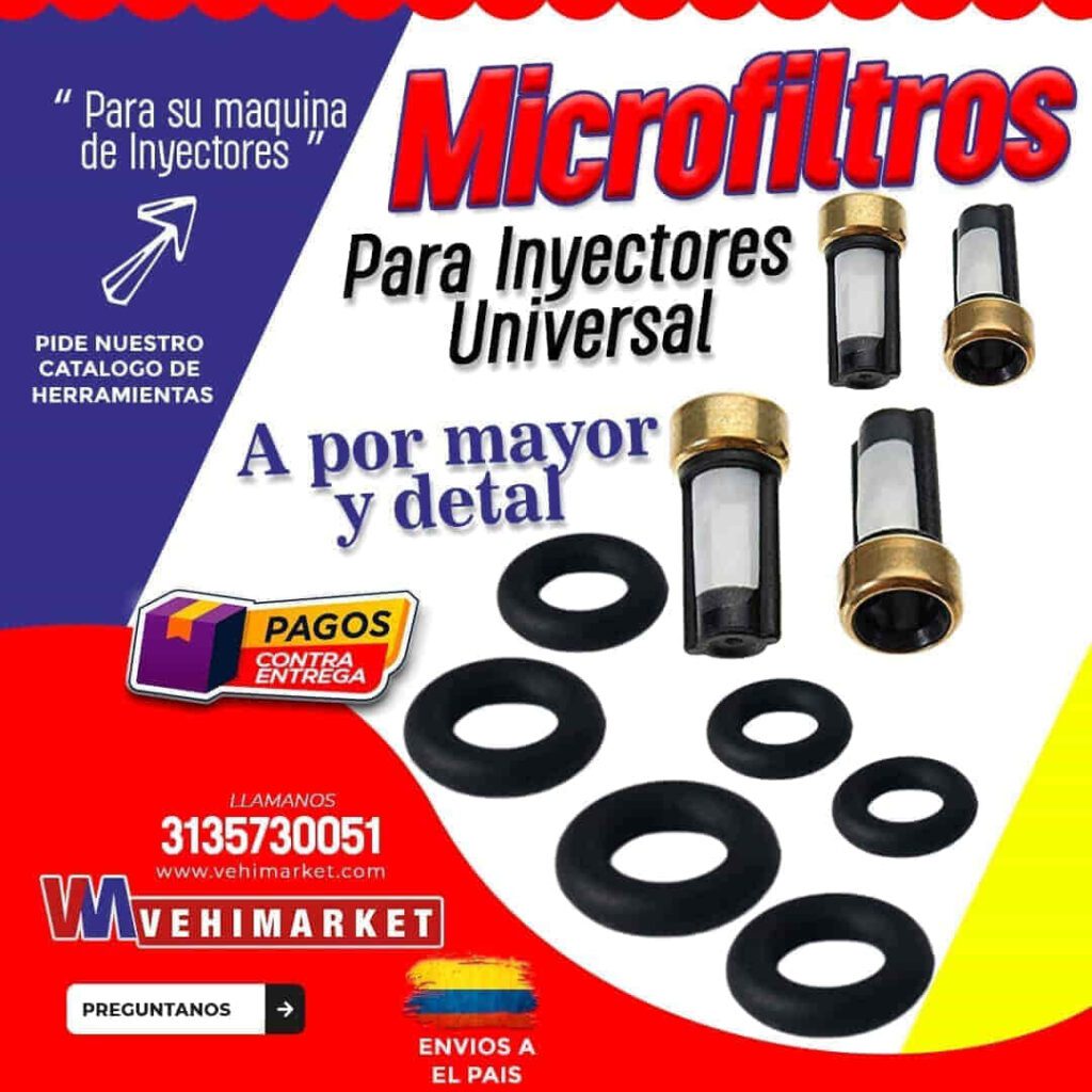 Microfiltros Para Inyectores Universales