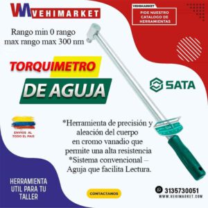 Torquimetro de Aguja 300NM - Sata