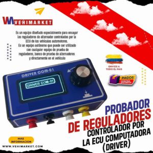 Probador de Reguladores Controlado por la Ecu (Driver)