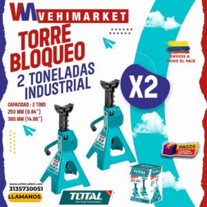 Torres de Bloqueo 2 Toneladas Industrial Total