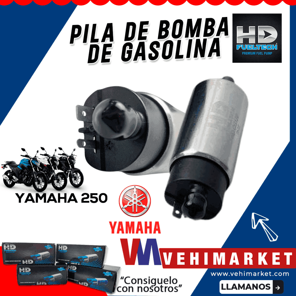 Pila de Gasolina Yamaha 250 Hd FuelTech