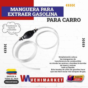 Manguera Para Extraer Gasolina al Carro 32"