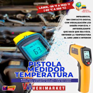Pistola Medidor de Temperatura