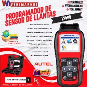 Programador de Sensor de Llantas - Autel CONFIRMAR DISPONIBILIDAD DEL PRODUCTO ANTES DE OFERTAR PAGOS SEGUROS CON MERCADO PAGO