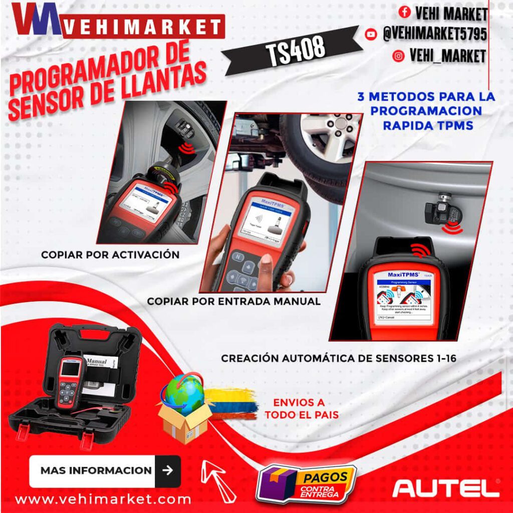 Programador de Sensor de Llantas - Autel