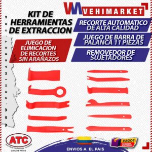 Herramientas de Extracción De Recorte Automático 11 piezas