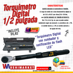 Torquimetro Digital 1/2"