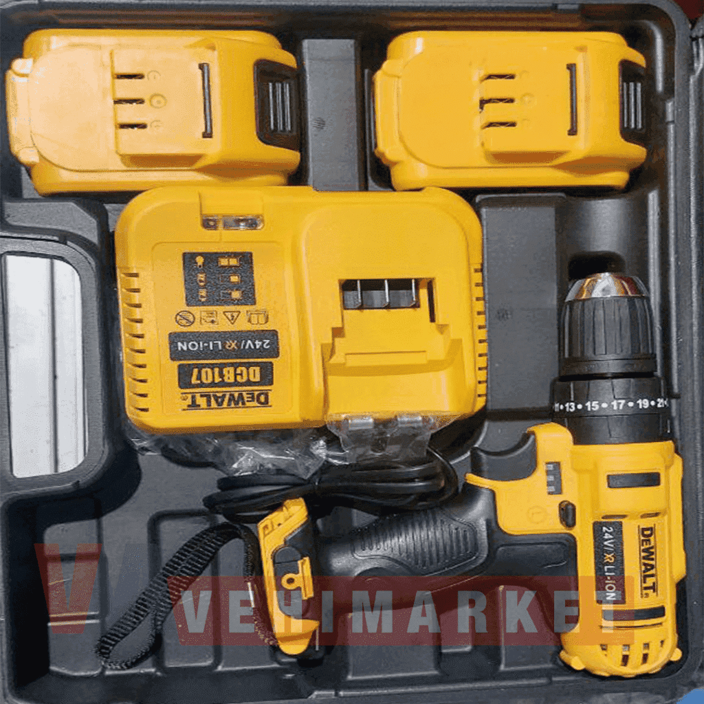 Taladro Percutor Inalámbrico 24V Tipo Atornillador Dewalt
